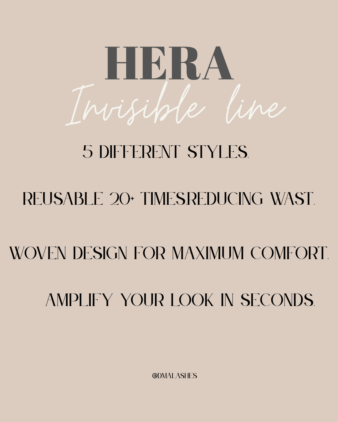 HERA- DMAlashes